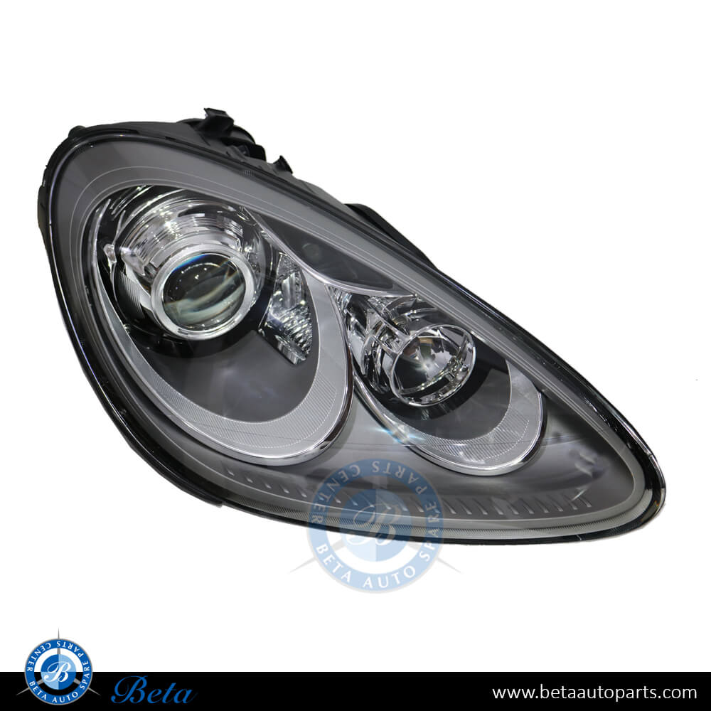 Right Side Headlamp with AFS Silver for Porsche Cayenne 2011-2014 models, Part Number 95863117800 Right Side Headlamp with AFS Silver for Porsche Cayenne 2011-2014 models, Part Number 95863117800